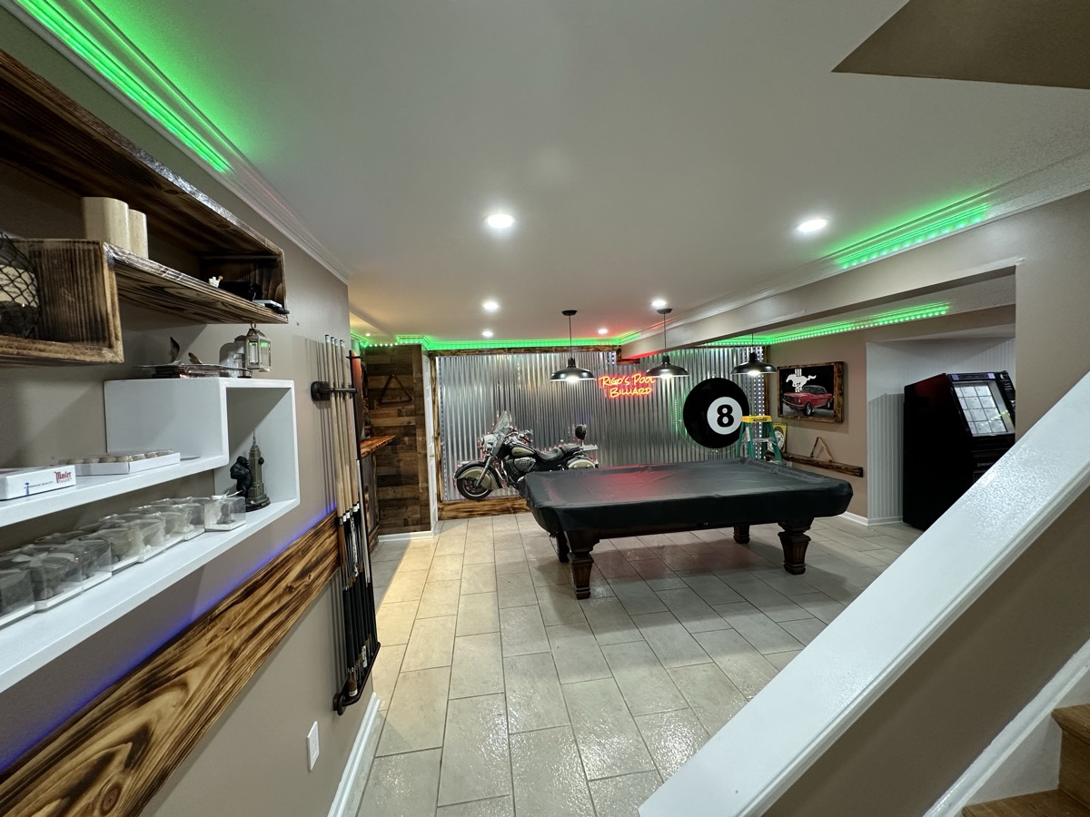 Basement Bar & Game Room